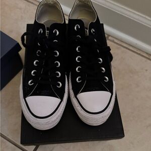 Women’s Black Platform Converse